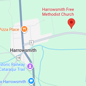 Google Map to Harrowsmith Free Methodist Church